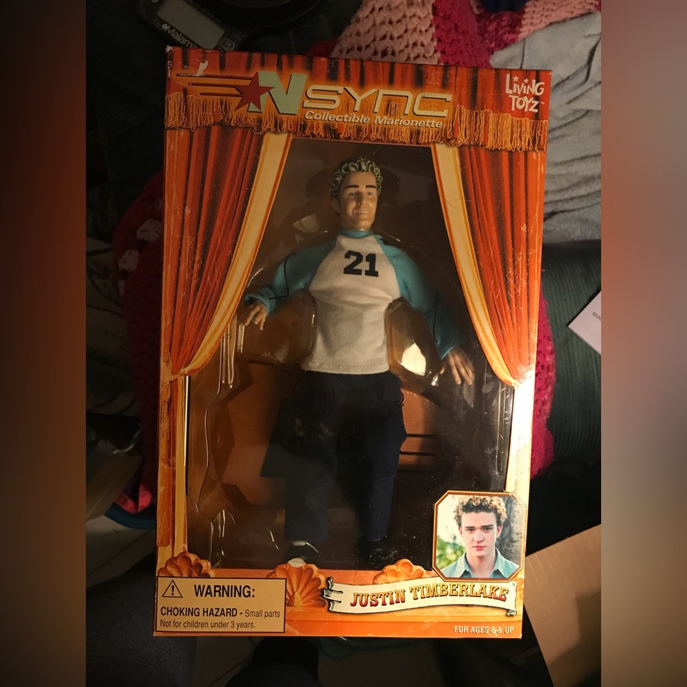 2000 N S Y N C doll still in the box